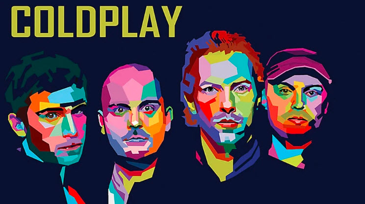 Así fue la llegada de Coldplay a Colombia.