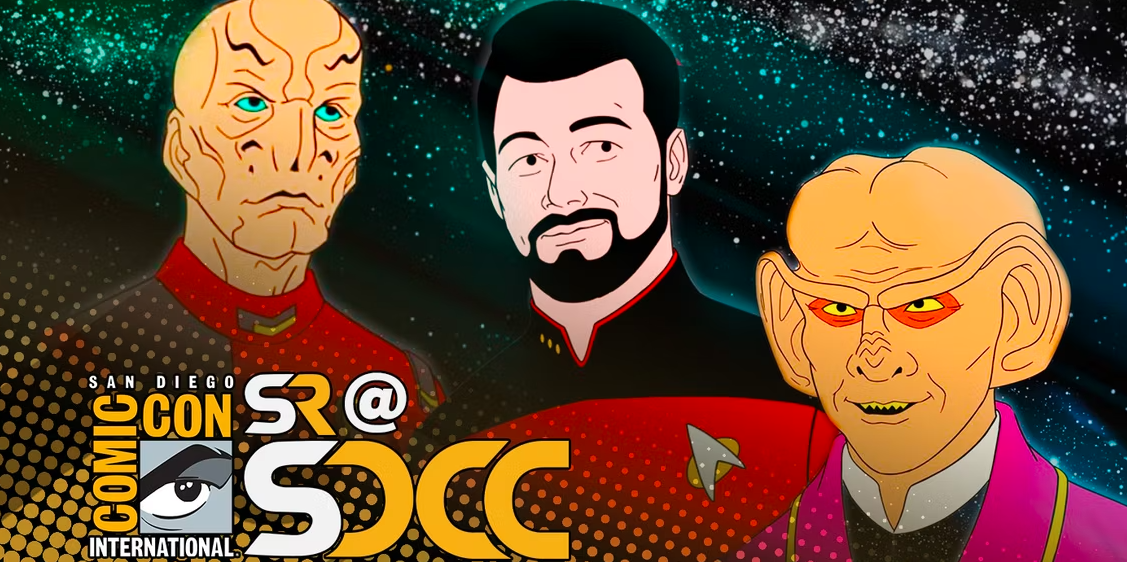 Riker, Sarú y Quark regresan en nuevas animaciones de Star Trek.