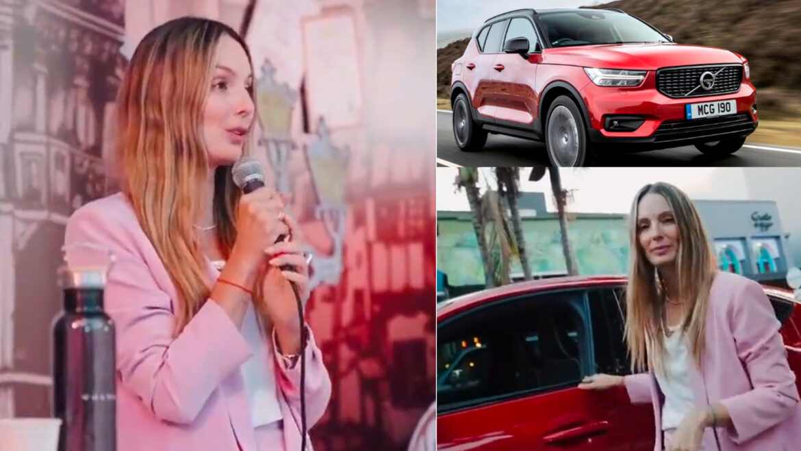 Claudia Bahamón reacciona ante las críticas de su campaña promocionando vehículos.