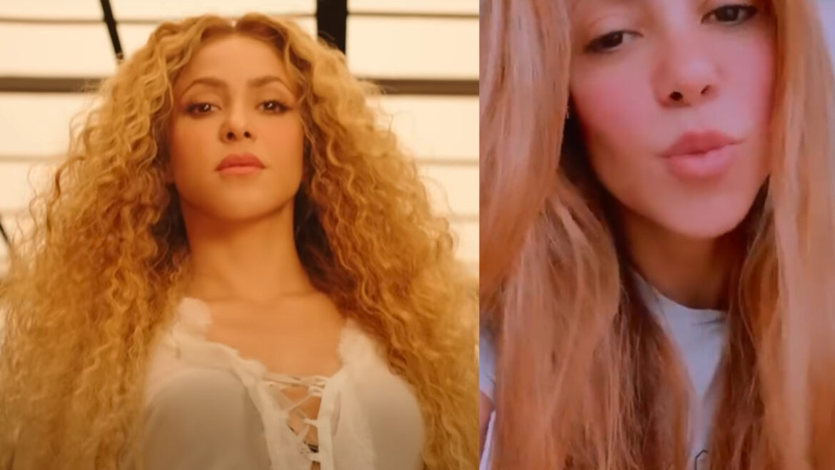 Shakira agradece por el apoyo a su canción “El Jefe”.