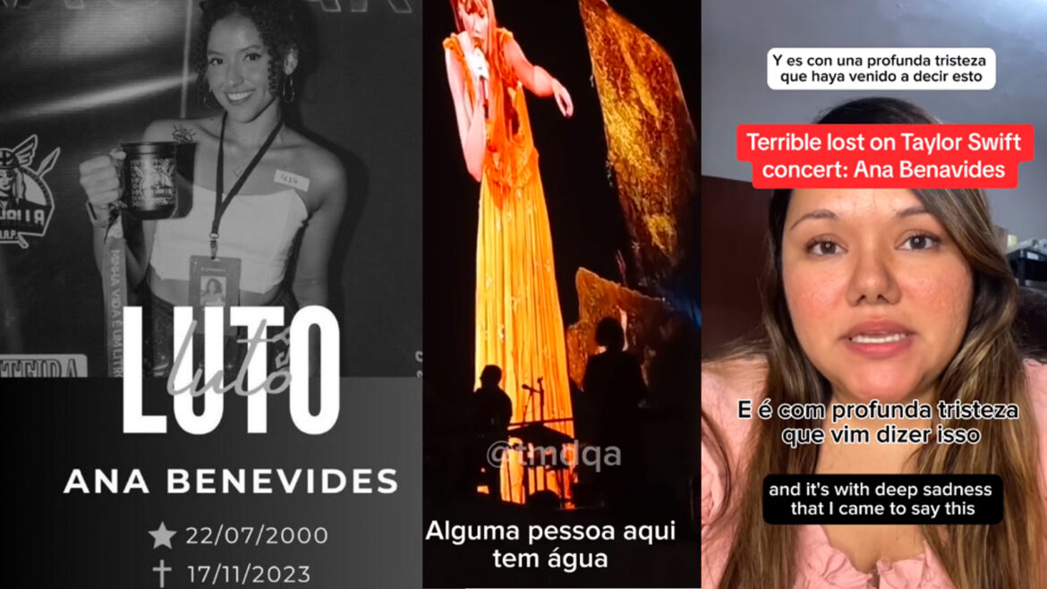 Sucede tragedia en concierto de Taylor Swift en Brasil y las Swifties piden explicaciones.