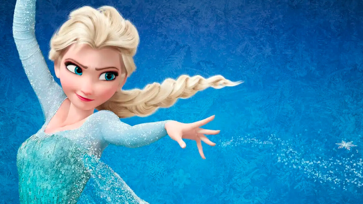 Mira a Elsa de Frozen como nunca antes la habías visto.