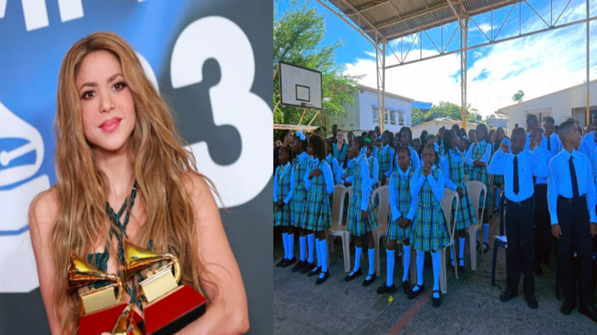 Se gradúan 105 niños y niñas de escuela de Shakira.