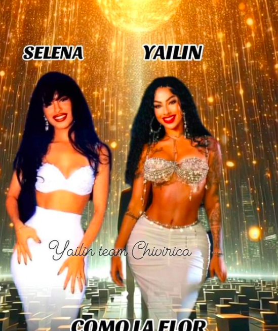 Comparan a Selena Quintanilla con Yailin.