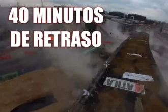 40 MINUTOS DE RETRASO PUENTE ARANDA copia